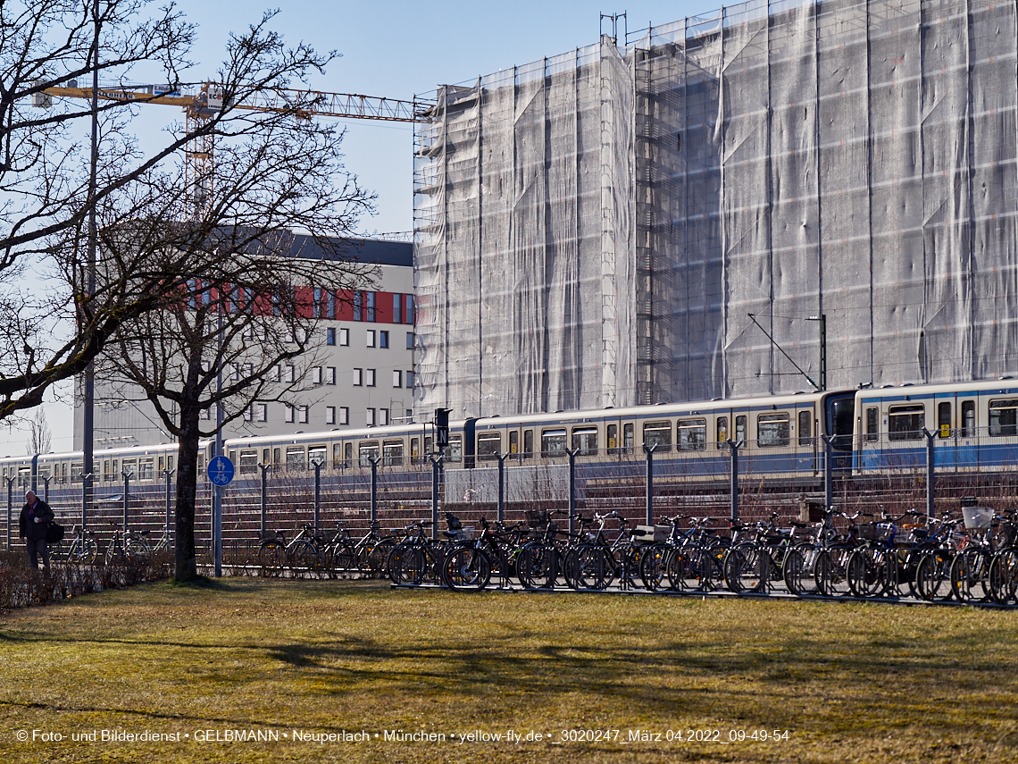 04.03.2022 - Baustelle R.EVO in Neuperlach-Süd